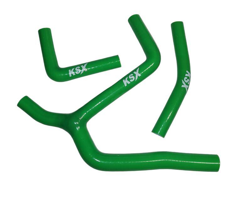 KSX Radiator Hose Kit For Kawasaki KX250 2021-2024 - Green