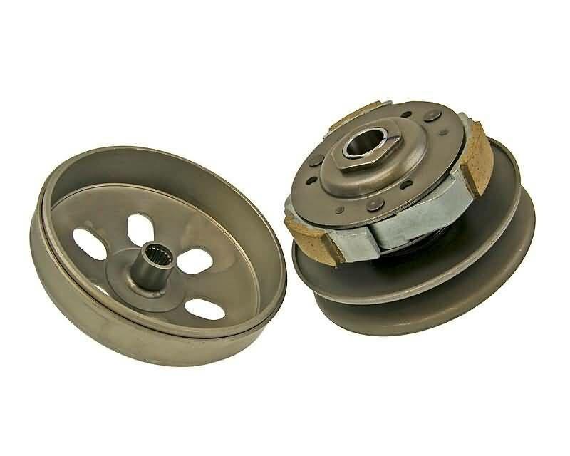 101 Octane Clutch Pulley Assembly For Kymco Agility 125 2005-2010 - Grey
