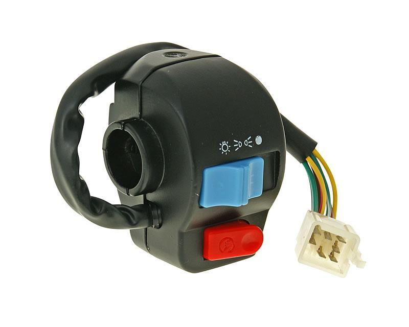 101 Octane Right Hand Switch Assembly For Sachs 49ER 50 2006-2008 - Black