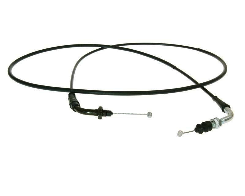 101 Octane Throttle Cable For Sachs 49ER 50 2006-2008 - Black
