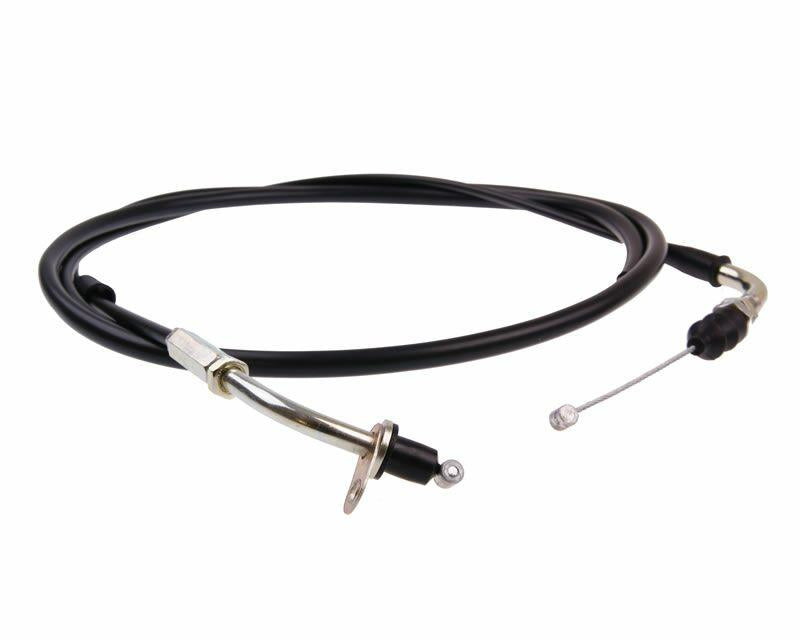 101 Octane Throttle Cable For Sachs 49ER 50 2006-2008 - Black
