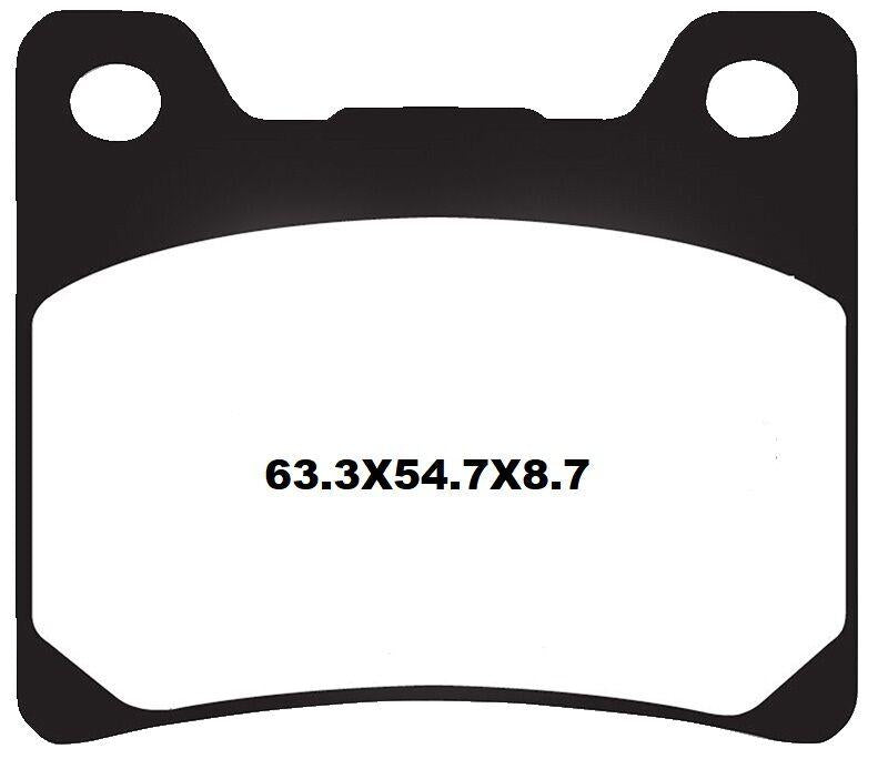 Moto Master Ceramic Brake Pads For Yamaha FJ 1100 1984-1985 - Front