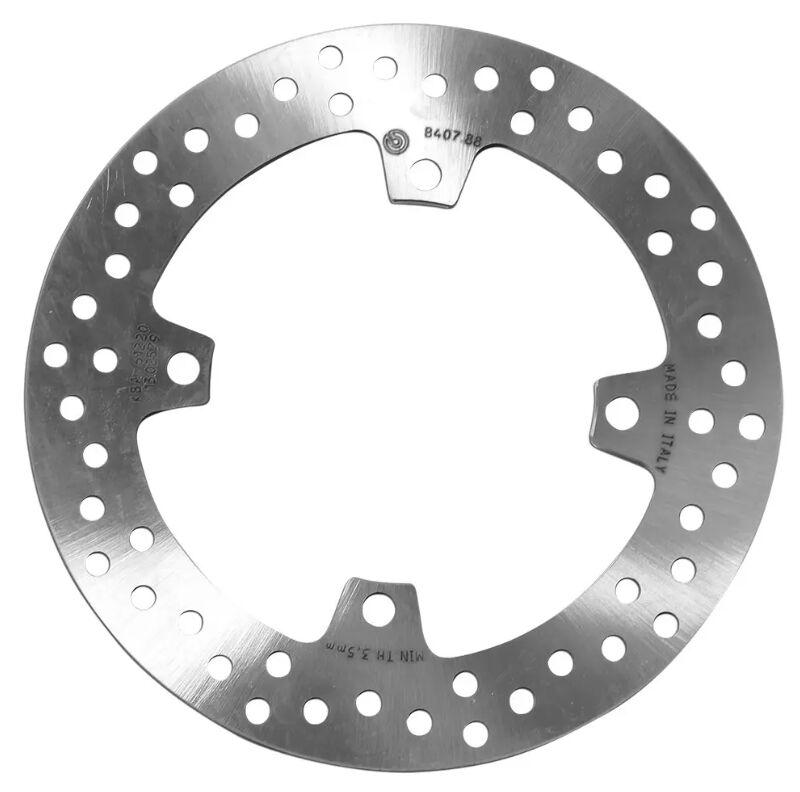 Brembo Oro Prime Line Fixed Brake Disc For Suzuki RMZ250 2007-2018 Rear