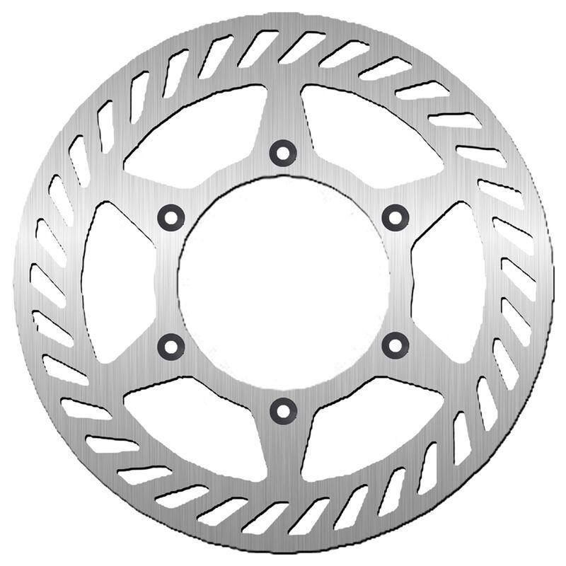 SBS Standard Round Front Brake Disc For Gas Gas EC125 1998-2010 - Silver