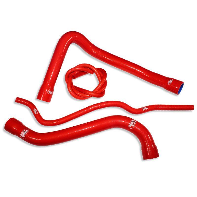 Samco Radiator Hose Kit For BMW S 1000 HP4 2013-2014 - Red