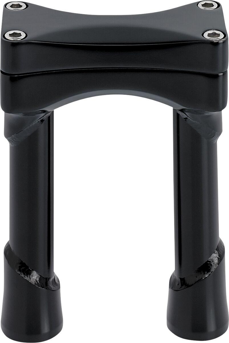 Biltwell Murdock O S Risers 15 cm (6") - Black Satin