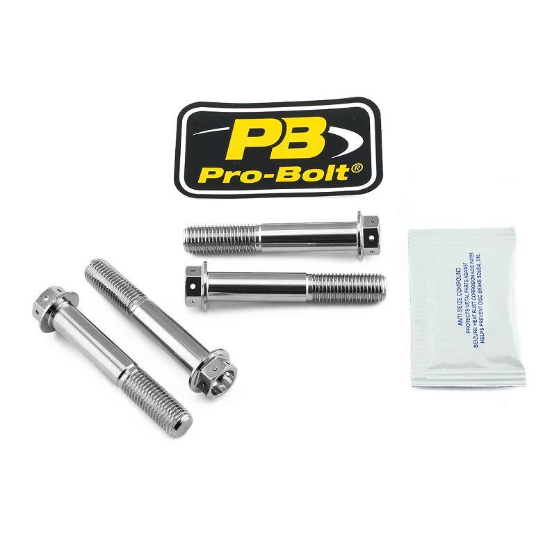 Pro Bolt Stainless Steel Caliper Mount Bolt kit For Ducati 1098 2007-2008 Front - Silver/Stainless Steel