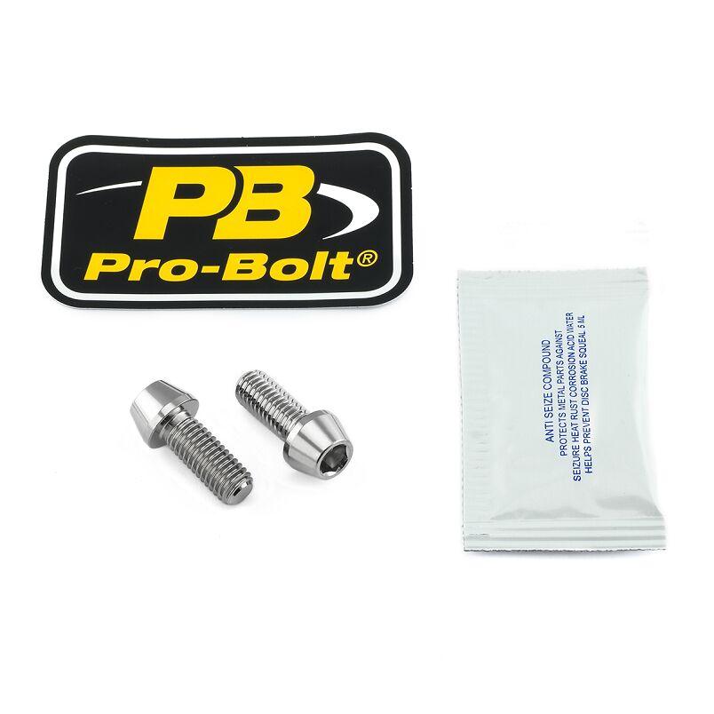 Pro Bolt Stainless Steel Caliper Mount Bolt kit For Ducati 1098 2007-2008 Rear - Silver/Stainless Steel