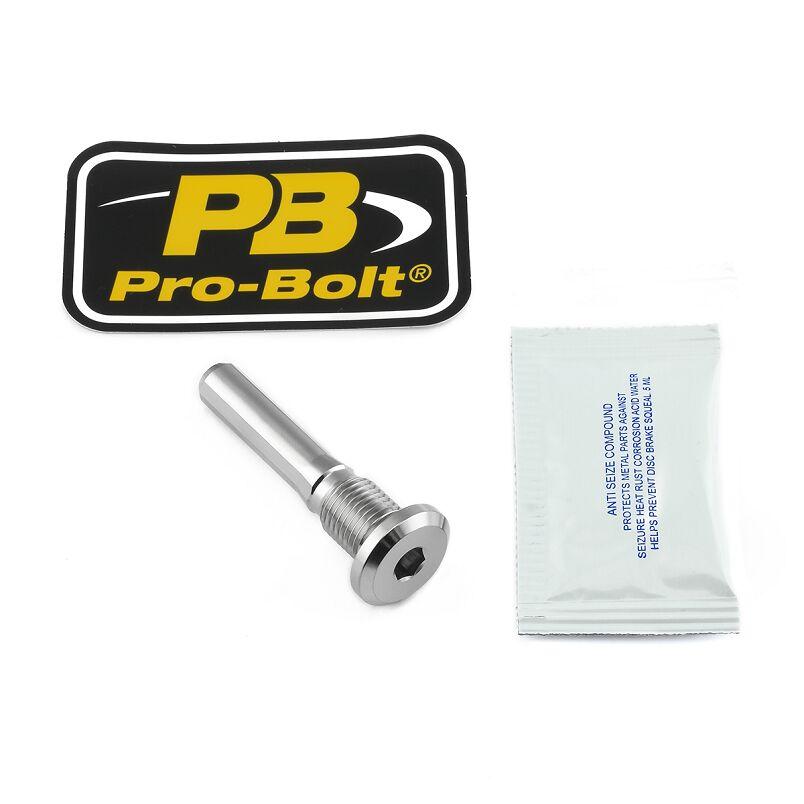 Pro Bolt Brake Caliper Pinch Bolt Set Titanium For Honda CB1000R ABS 2018-2021 Rear - Silver