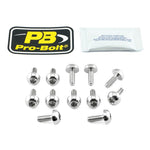 Pro Bolt Stainless Steel Brake Disc Mounting Bolt Kit For Honda CB1000R 2008-2017 - Silver