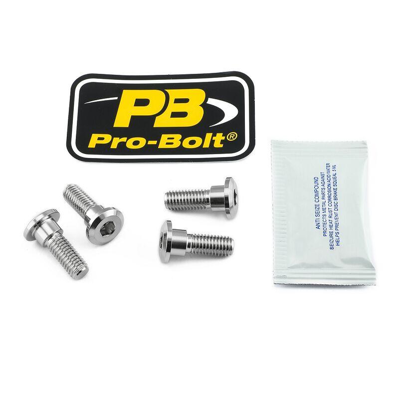 Pro Bolt Stainless Steel Brake Disc Mounting Bolt Kit For Honda CB500 1996-2003 - Silver