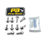 Pro Bolt Stainless Steel Brake Disc Mounting Bolt Kit For Yamaha FZ1 1000S ABS 2007-2009 - Silver