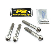 Pro Bolt Standard Titanium Brake Caliper Mount Kit For Ducati 1098 2007-2008 Front - Silver