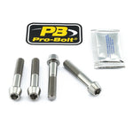 Pro Bolt Titanium Brake Caliper Mount Kit For Honda CBR 1000 RR-R ABS 2020-2023 Front - Silver