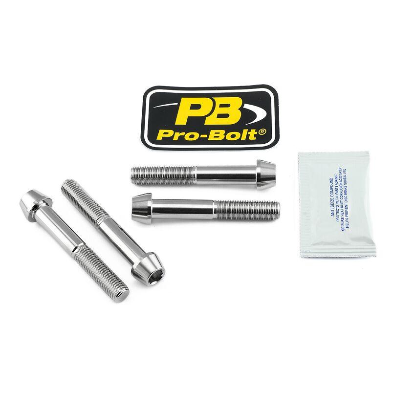Pro Bolt Stainless Steel Caliper Mount Bolt kit For Ducati 1098 2007-2008 - Silver/Stainless Steel