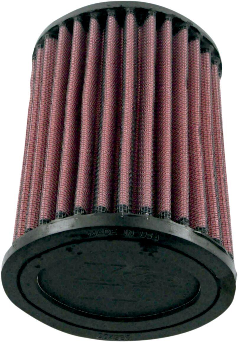 K&N High Flow Air Filter For Triumph Bonneville 800 2000-2006 - Black Red