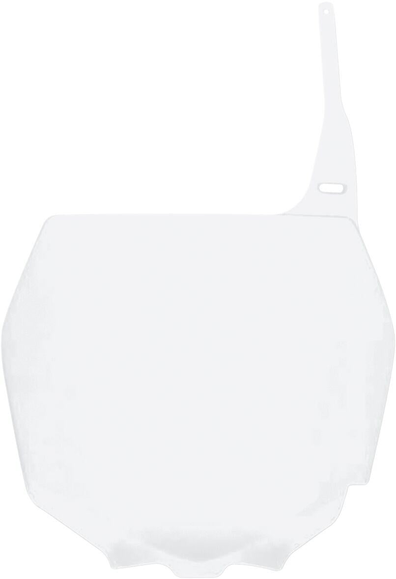 UFO Front Number Board For Suzuki RM125 2001-2012 - White