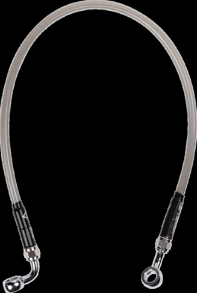 Moose Racing Stainless Steel Braided Brake Hose For Gas Gas TXT 125 Racing 2019-2021 Rear