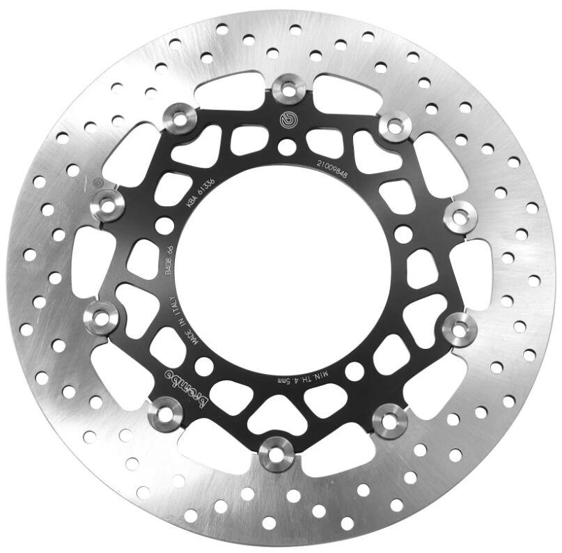 Brembo Oro Prime Line Floating Brake Disc For Suzuki DL 1000 V-Strom 2012-2019 Front