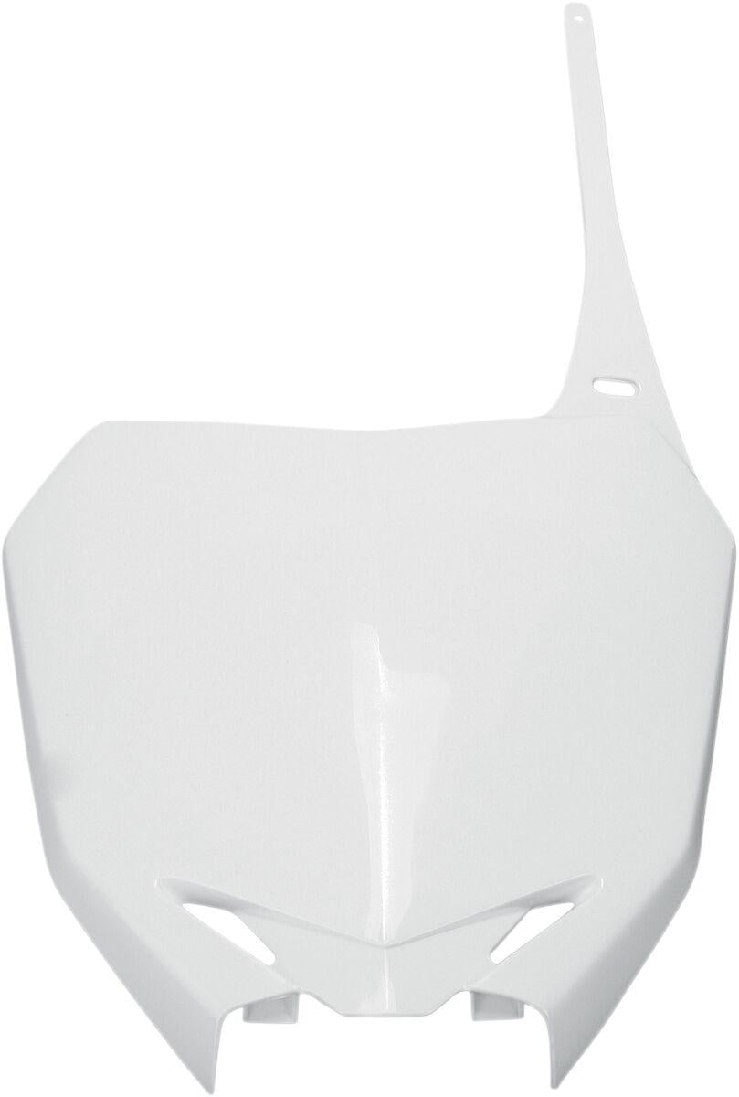 UFO Front Number Board For Suzuki RMZ250 2010-2025 - White