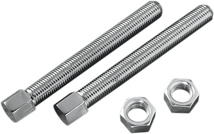 Drag Specialties Rear Chain Adjuster Bolts For Harley Davidson F 1200 1946-1952 - Chrome