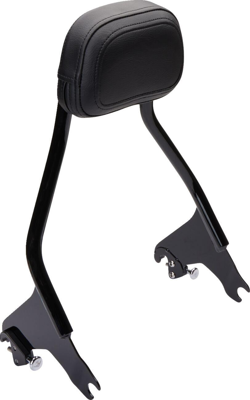 Cobra Short Detachable Backrest For Harley Davidson FLHR 1340 1997-1998 - Black