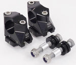 Gilles 2D.GT Handlebar Risers For Kawasaki Z 800 2013-2016 - Black