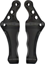 Speed Merchant Radial Front Brake Caliper Mounts For Harley Davidson FLD 1690 2012-2013 Left Or Right - Black
