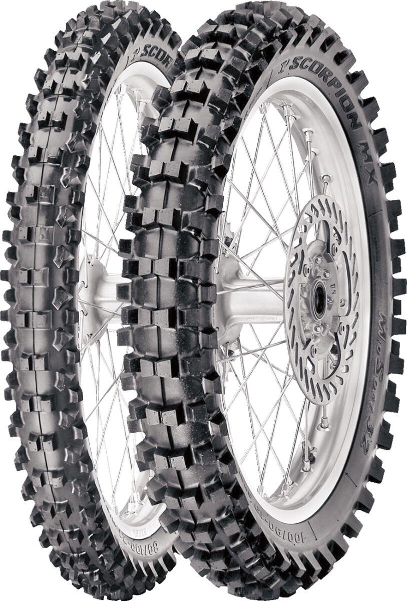 Pirelli Scorpion MX32 Mid Soft 57M TT Rear Tyre 100/90 - 19"