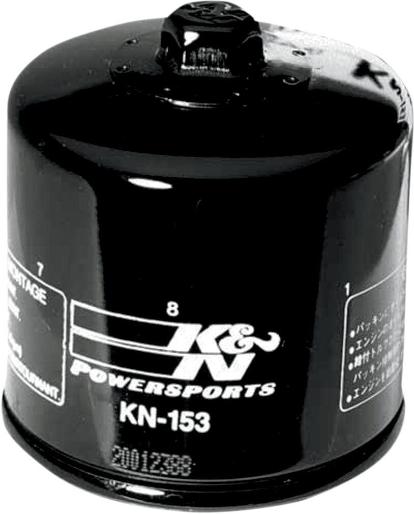 K&N Performance Oil Filter For Ducati 1098 2007-2008 - Black