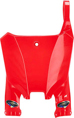 Cycra Stadium Front Number Board For Honda CRF250F 2025 - Red