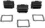 Moto Tassinari V-Force 3 Reed Valve Set For Polaris STORM 800 1994-1998 - Black
