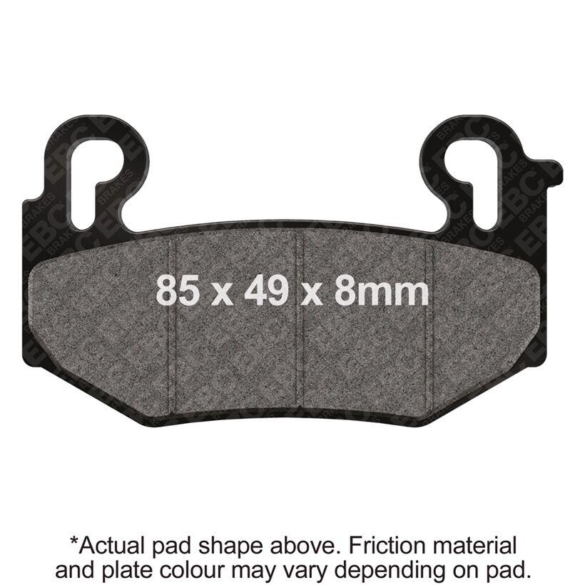 EBC FA-HH Series Sintered Brake Pads For BMW R 1300 GS ABS 2023-2026 Front