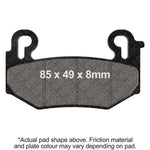 EBC FA-HH Series Sintered Brake Pads For BMW R 1300 GS ABS 2023-2026 Front