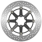 SBS Standard Round Front Brake Disc For Moto Guzzi Audace 1400 2015-2017 - Black/Silver