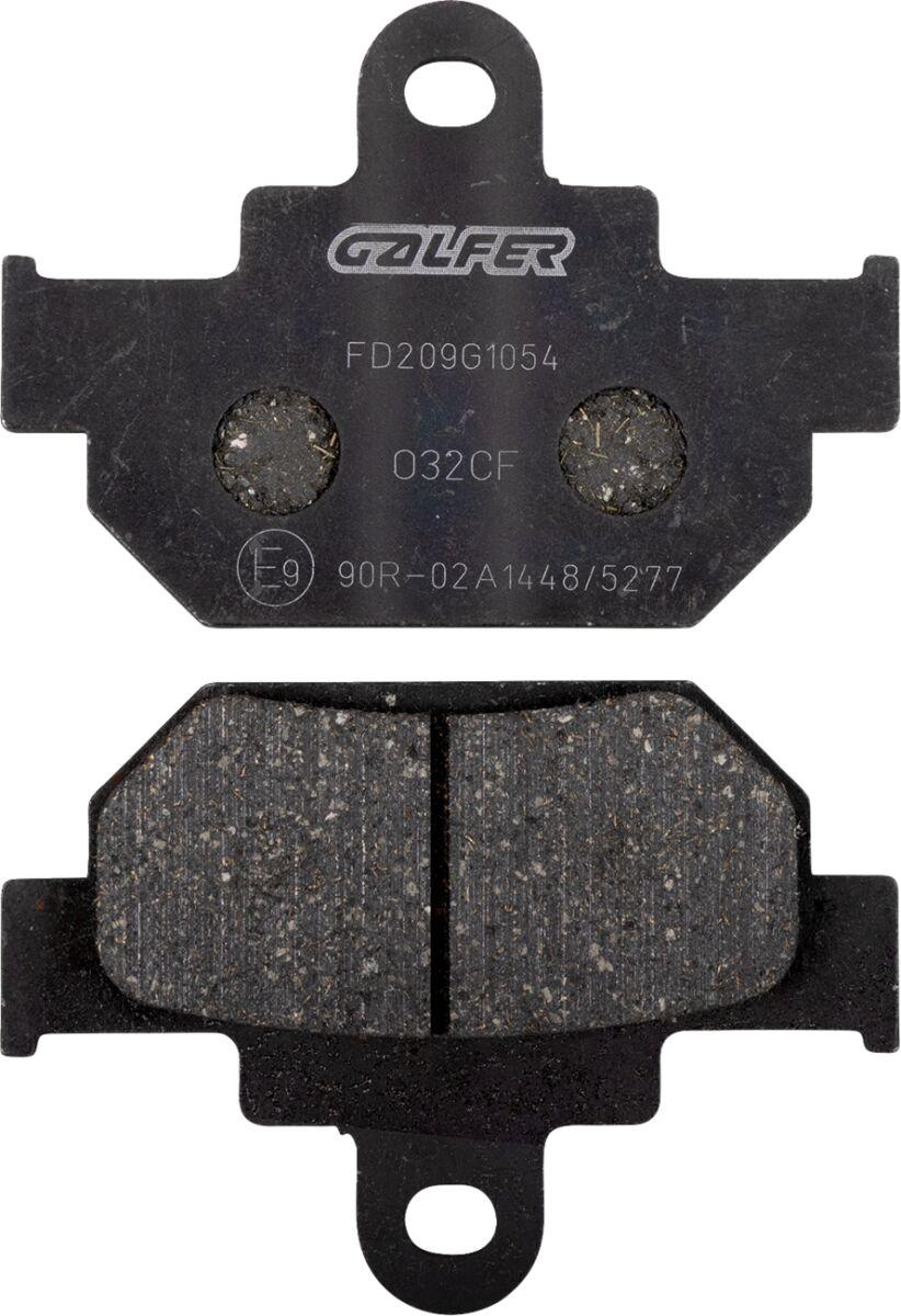 Galfer Semi Metallic Brake Pads For Suzuki GZ 125 1998-2010 - Front