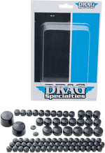 Drag Specialties Bolt Cover Standard Kit For Harley Davidson FLSTC1584 2007-2010 - Black