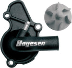 Boyesen Supercooler Water Pump Cover & Impeller Kit For Honda TRX450 FE 2004 - Black