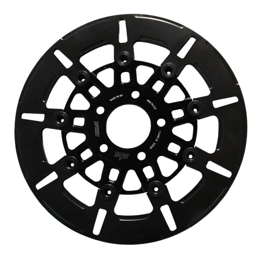 SBS Kodlin Brake Disc For Harley Davidson FLD 1690 2012-2013 - Black Rear