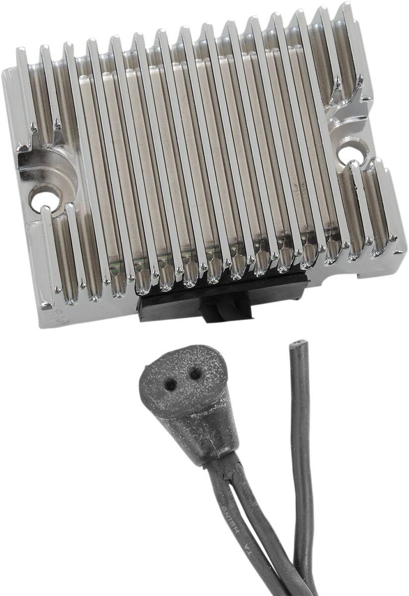 Drag Specialties Solid-State Regulator For Harley Davidson FL 1200 1976-1977 - Chrome