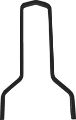 Drag Specialties Square Sissy Bar For Harley Davidson FLFB 1750 2018-2020 39.4 cm - Black