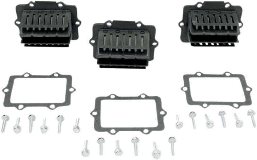 Moto Tassinari V-Force 3 Reed Valve Set For Ski-Doo Formula 3 600 1995-1999 - Black