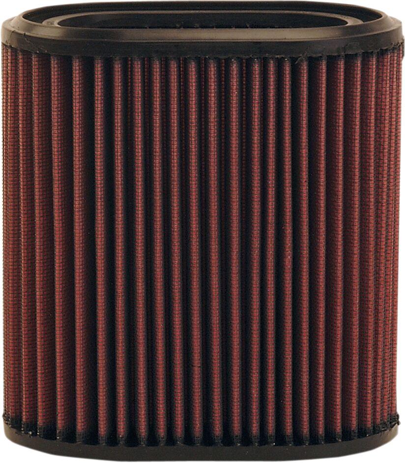 K&N High Flow Air Filter For Triumph Rocket III 2300 2004-2018 - Black Red