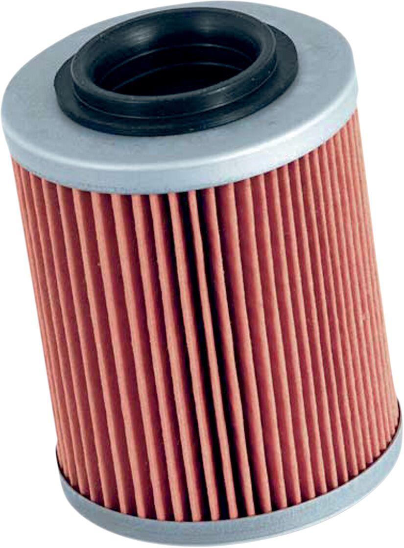 K&N Performance Oil Filter For Can Am (BRP) Commander 1000 EFI 2011-2017 - Red Silver