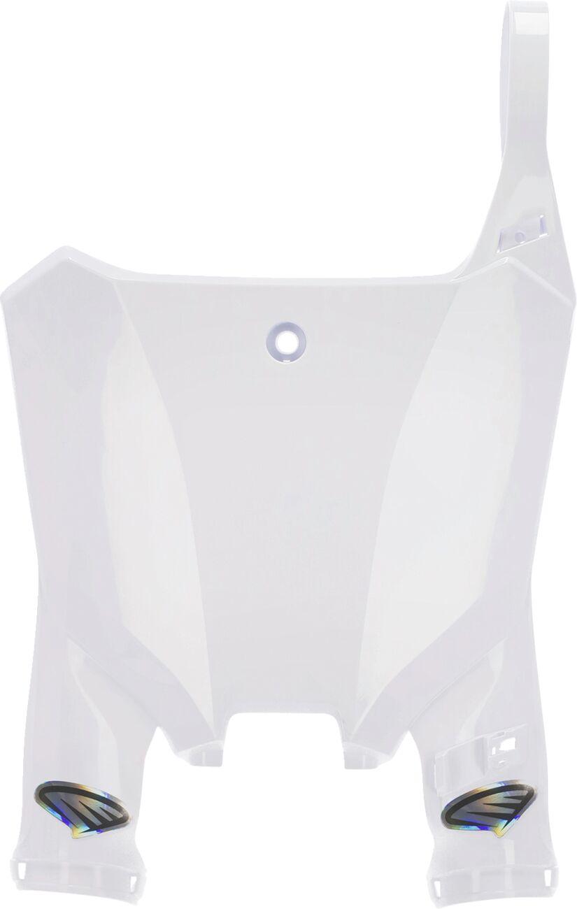 Cycra Stadium Front Number Board For Honda CRF250F 2025 - White