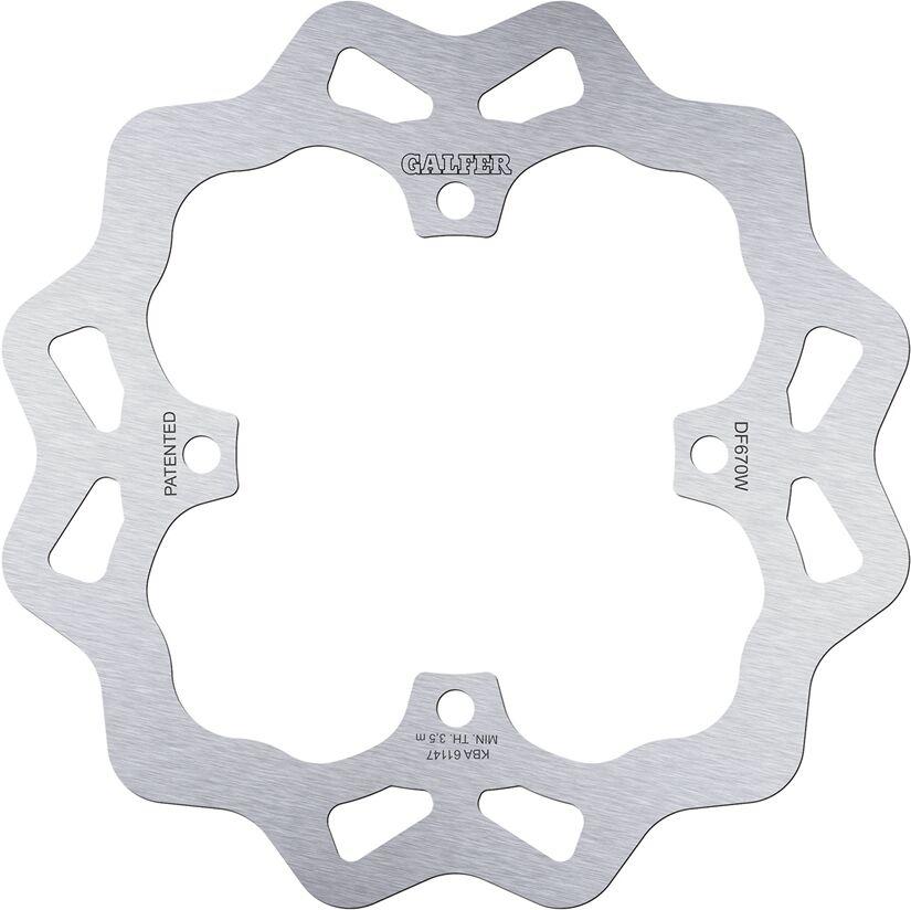 Galfer Wave Brake Disc For Sherco 2.5 250 2004-2008 - Rear