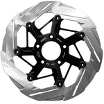 SBS Kodlin Brake Disc For Harley Davidson FLDE 1750 2018-2020 - Black/Silver Front