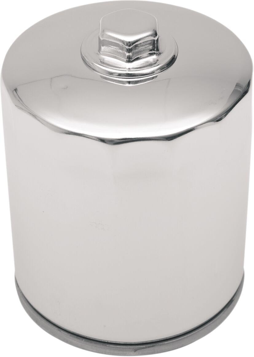 Drag Specialties Magnetic Ring Oil Filter For Harley Davidson FLD 1690 2012-2013 - Chrome