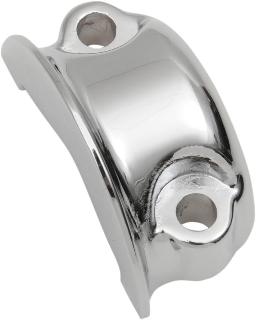 Drag Specialties Clutch Or Brake Control Clamp Half For Harley Davidson FLHR 1584 2008 - Chrome