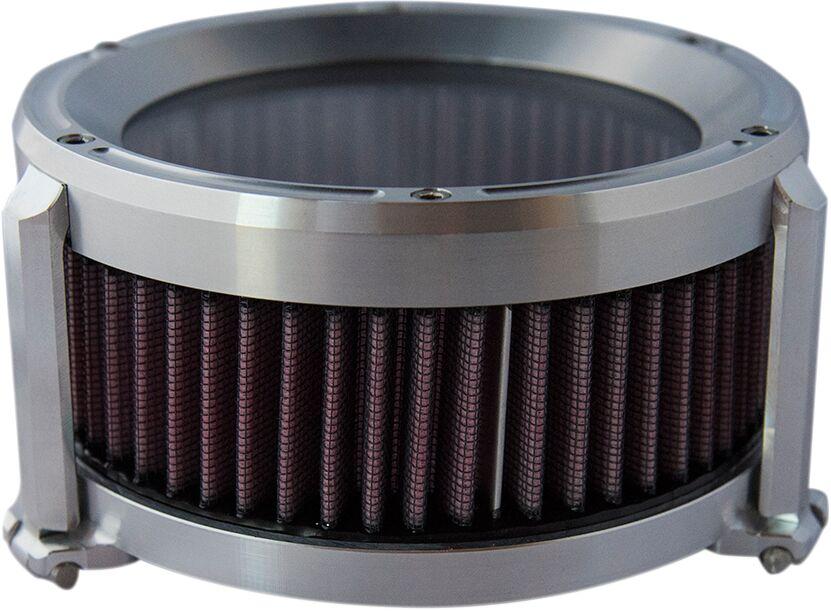 Trask Assault Charge High-Flow Air Cleaner For Harley Davidson FLHR 1584 2008 - Raw